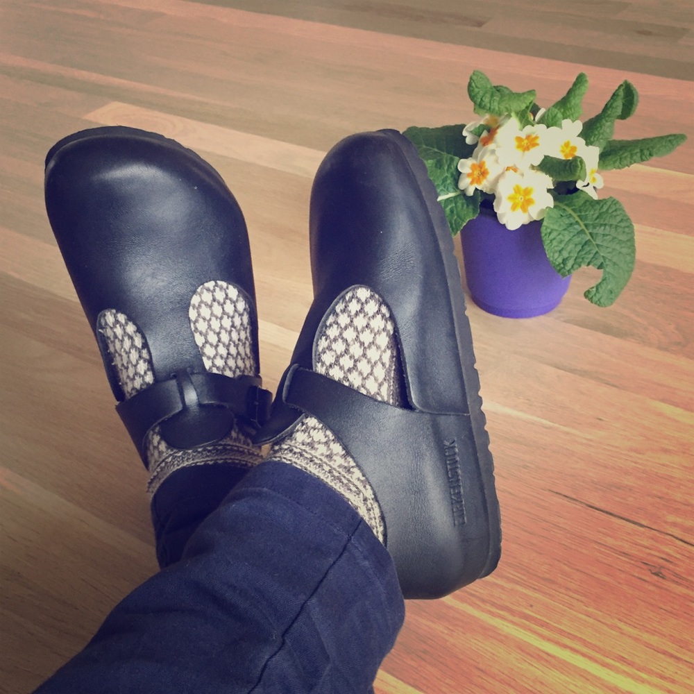 EUC Birkenstocks closed heel Boston Size 35 EU, Size 5